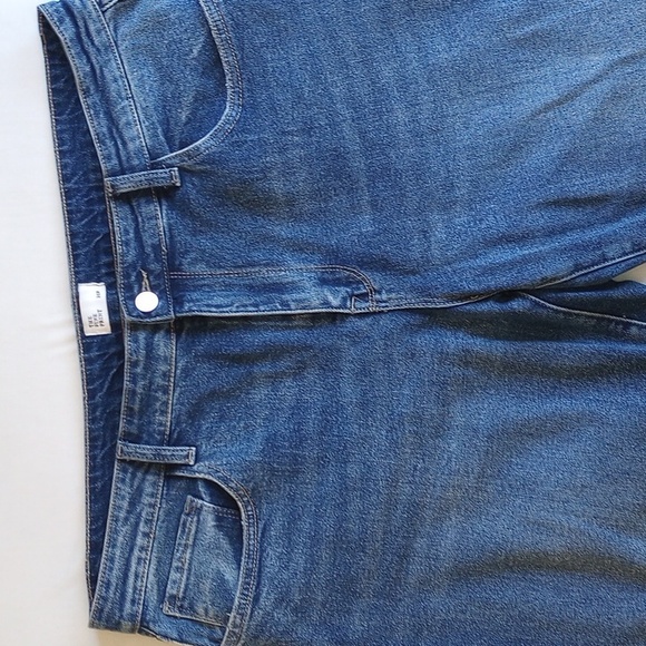 The Fine Print High Rise Wide-Leg Jeans 35P 35 Petite - Picture 4 of 5